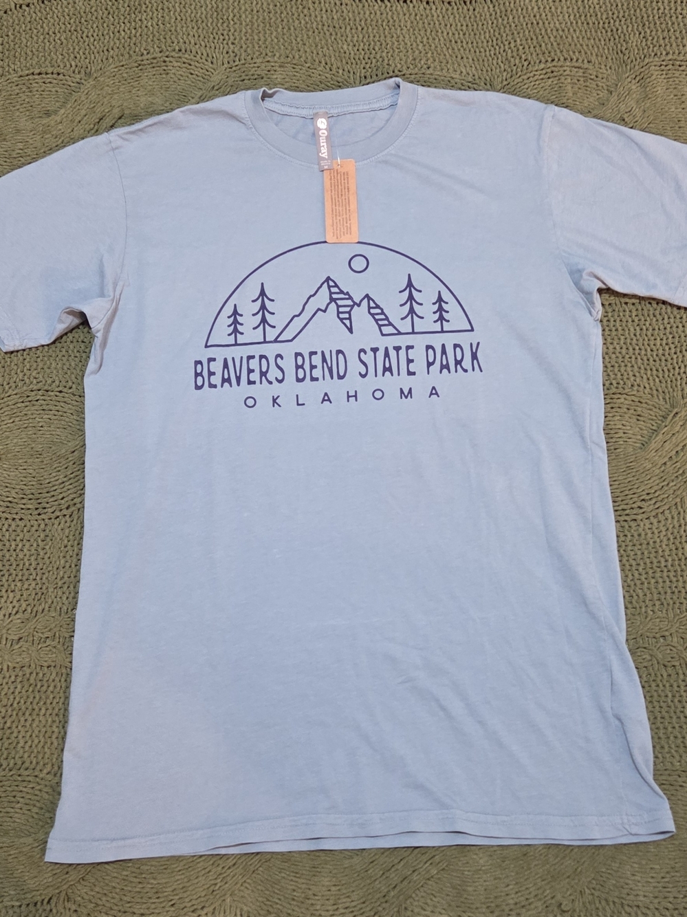 Ouray T-shirt Bevers Bend State Park Oklahoma Blue